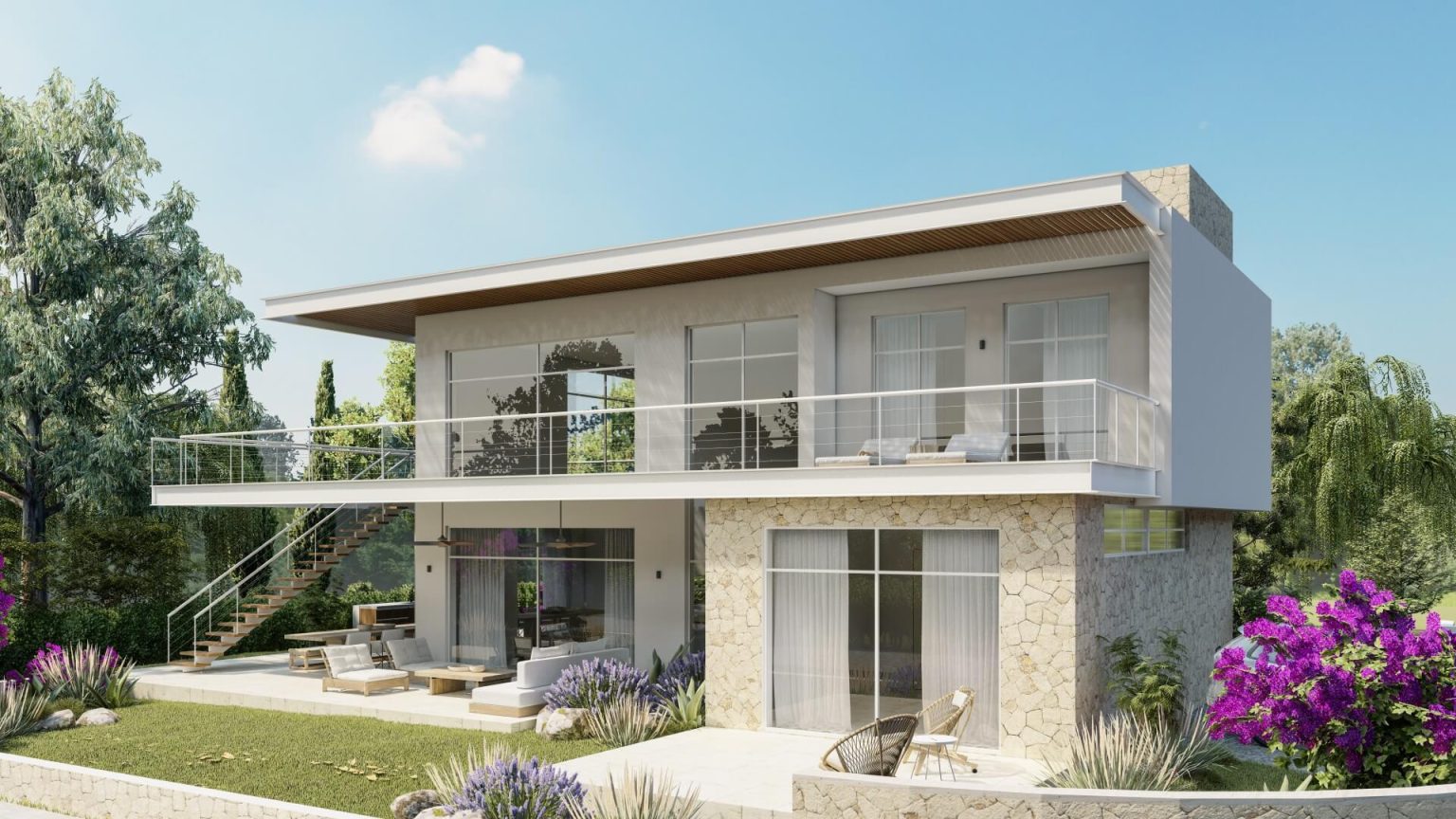 STEEL & STONE HOUSE